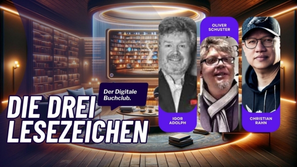 DDL - Die Drei Lesezeichen. Buchgespräche im Dreiklang